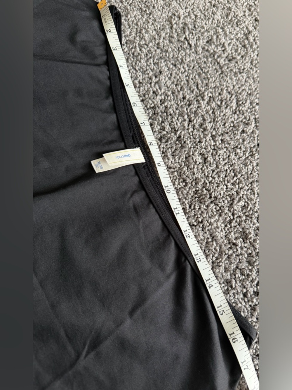 GapBody Black Swim Cover Up Skirt XL Beach Cover-Up Skort NWOT - Picture 6 of 7